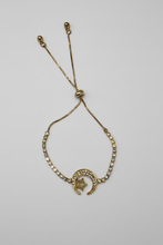 Load image into Gallery viewer, Moon &amp; Star Adjustable Bracelet BR01
