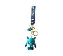 Load image into Gallery viewer, Pokémon Glareon keyring, this is a cute eeveelution
