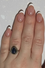 Load image into Gallery viewer, Lapis Lazuli  sterling silver ring size 7  (AC180)
