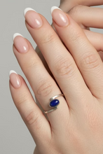 Load image into Gallery viewer, Lapis Lazuli Sterling Silver  ring size 6   (AC252)
