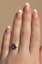 Load image into Gallery viewer, Amethyst Sterling Silver ring size 8  (DC238)
