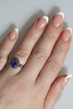 Load image into Gallery viewer, Lapis Lazuli sterling silver ring size 6   (AC227)

