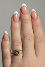 Load image into Gallery viewer, Tigers Eye sterling silver ring size 7   (DC203)
