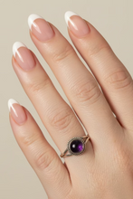 Load image into Gallery viewer, Amethyst Sterling Silver ring size 7   (DC133)
