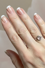 Load image into Gallery viewer, Rose Quartz sterling silver ring  13   (AR100)
