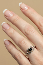 Load image into Gallery viewer, Black Onyx Sterling Silver ring size  14  (ER25)

