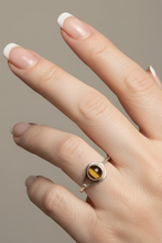Load image into Gallery viewer, Tigers Eye Sterling silver ring size 12    (ER51g)
