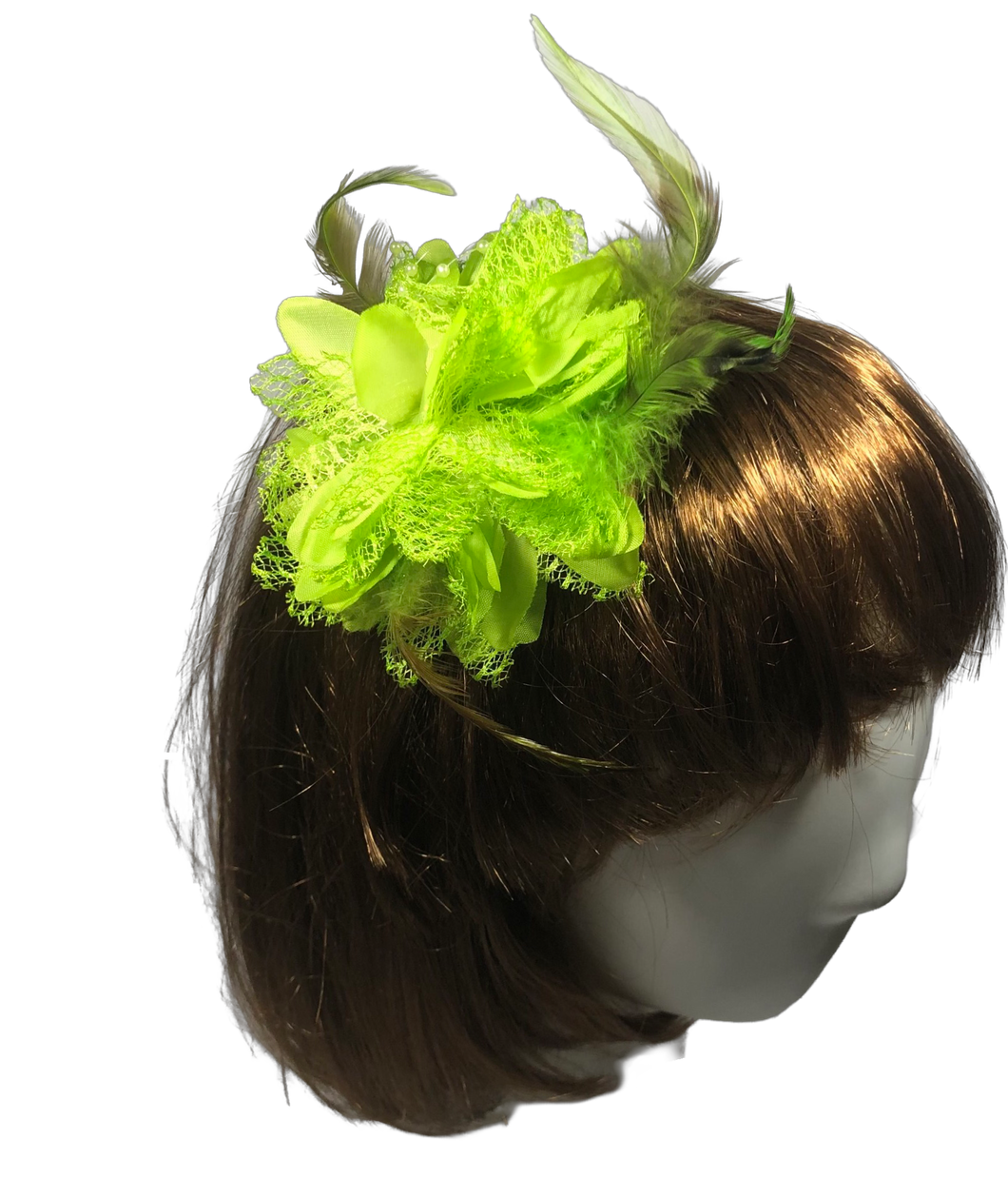 Cute Green Fascinator      (FS103)