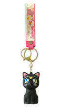 Load image into Gallery viewer, Luna - Sailor Moon keyring.   Buy any 2 keyrings for $20    (CK133)
