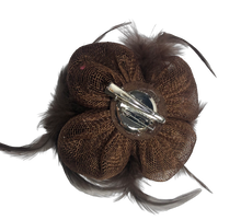 Load image into Gallery viewer, Stunning Brown Fascinator     (FS108)
