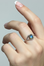 Load image into Gallery viewer, Labradorite Sterling silver ring size 14    (ER53i)
