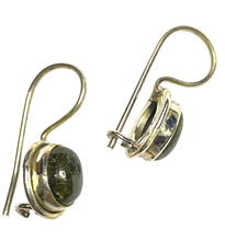 Load image into Gallery viewer, Labradorite sterling silver earrings ER115
