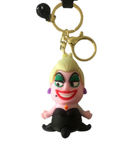 Load image into Gallery viewer, Little Mermaid character Keyring, Ursula.  Buy any 2 keyrings for $20
