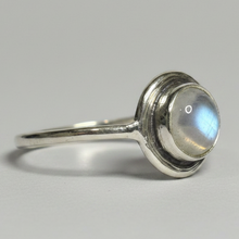 Load image into Gallery viewer, Moonstone Sterling Silver ring size  3, 4, 5, 6, 11, 12, 13  BR033
