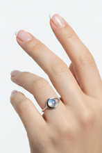 Load image into Gallery viewer, Moonstone Sterling Silver ring size  3, 4, 5, 6, 11, 12, 13  BR033
