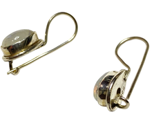 Load image into Gallery viewer, Moonstone sterling silver earrings ER125
