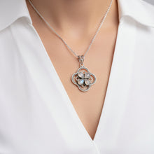 Load image into Gallery viewer, Moonstone sterling silver pendant PN40
