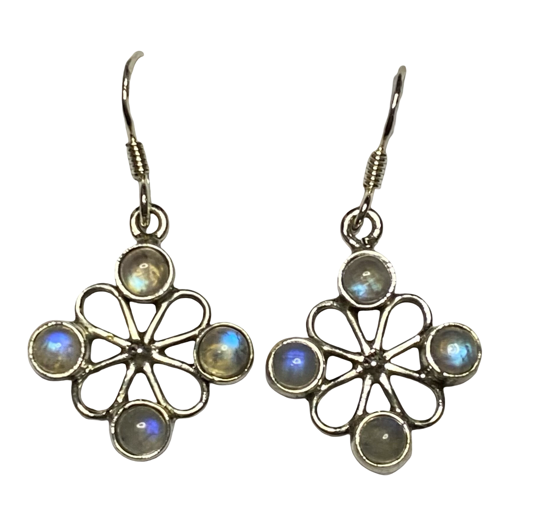 Moonstone sterling silver earrings  ER104