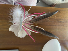 Load image into Gallery viewer, Stunning Pink &amp; Feather Fascinator FS152

