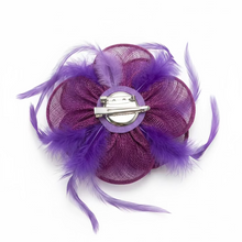 Load image into Gallery viewer, Stunning Purple Fascinator     (FS081)
