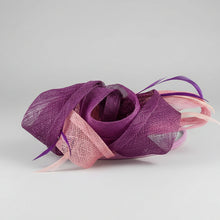 Load image into Gallery viewer, Stunning Purple &amp; Pink Fascinator FS196
