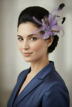 Load image into Gallery viewer, Stunning Purple Fascinator FS126

