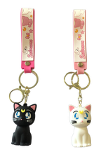 Load image into Gallery viewer, Luna - Sailor Moon keyring.   Buy any 2 keyrings for $20    (CK133)
