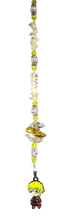 Load image into Gallery viewer, Demon Slayer Zenitsu Agatsuma - crystal suncatcher, decorated with citrine gemstone
