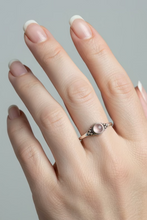 Load image into Gallery viewer, Rose Quartz Sterling Silver ring size  3, 6, 10, 13    BR043
