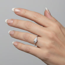 Load image into Gallery viewer, Sterling silver CZ ring.  Sizes 4, 7, 8, 9, 10. SD01
