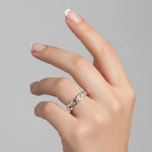 Load image into Gallery viewer, Hearts sterling silver rings  sizes  5, 6, 7,  9  (SS72)
