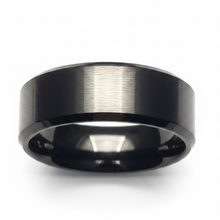 Load image into Gallery viewer, Stainless Steel Black Brushed ring. sizes 6, 7, 13   RW17
