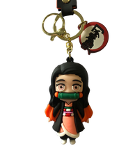 Load image into Gallery viewer, Nekuko - Demon Slayer keyring.  Buy any 2 keyrings for $20    (CK137)
