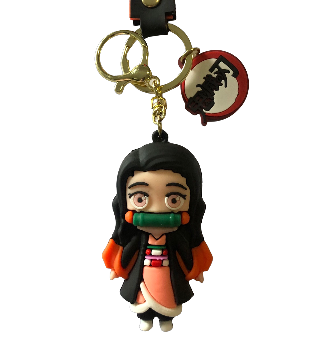 Nekuko - Demon Slayer keyring.  Buy any 2 keyrings for $20    (CK137)