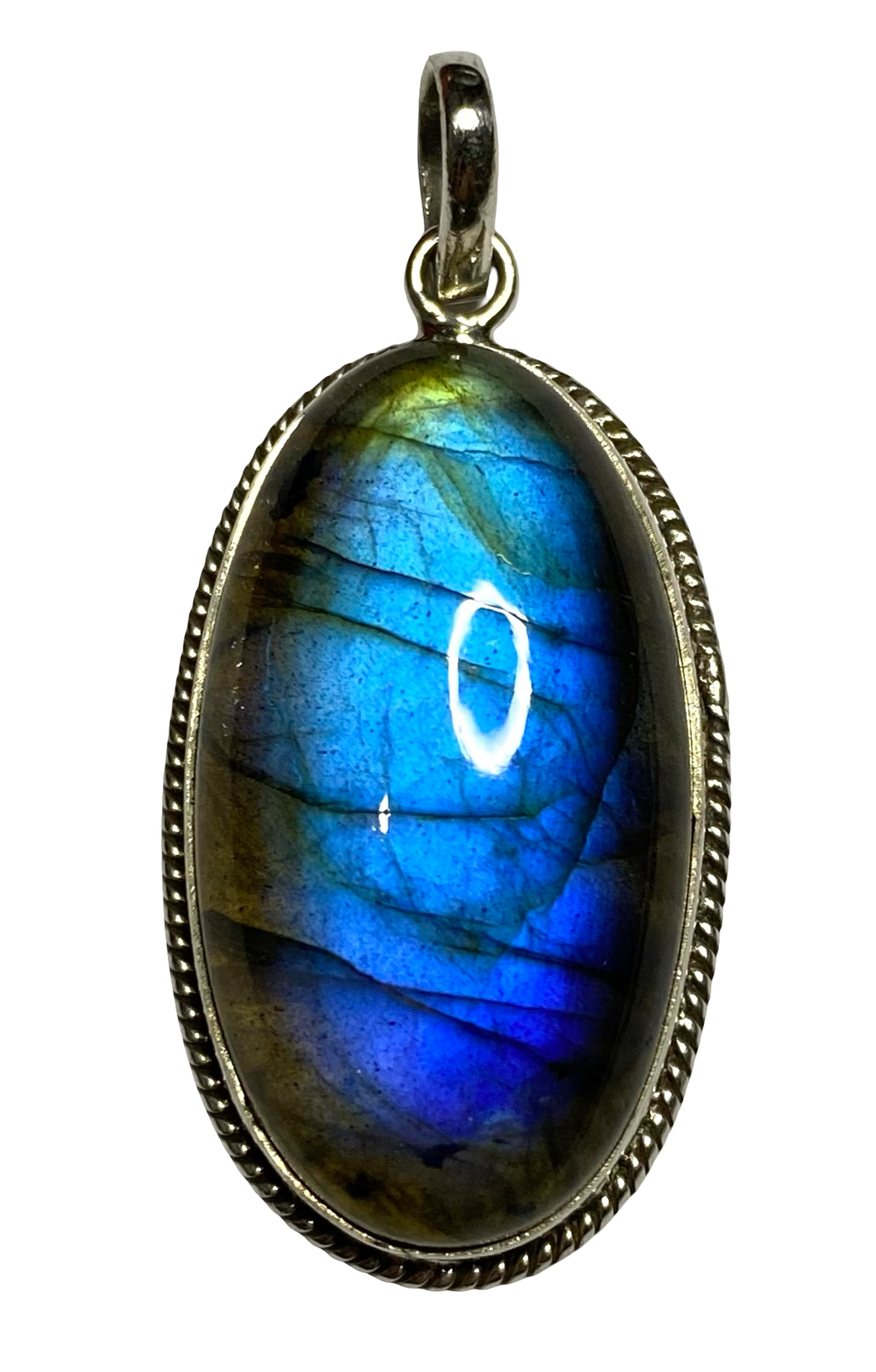Labradorite sterling silver pendant PN69