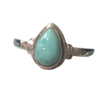 Load image into Gallery viewer, Larimar Sterling silver ring sizes 3, 13, 14 (BR011)
