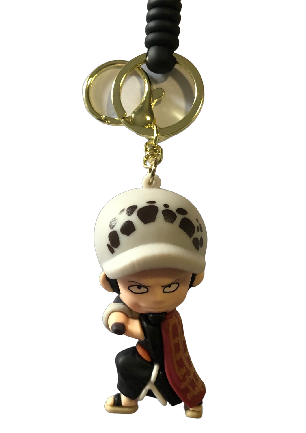 Trafalgar Law - One Piece keyring.  Buy any 2 keyrings for $20    (CK143)