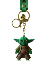 Load image into Gallery viewer, Grogu - Star Wars Baby Yoda keyring. Buy any 2 keyrings for $20.  (CK124)
