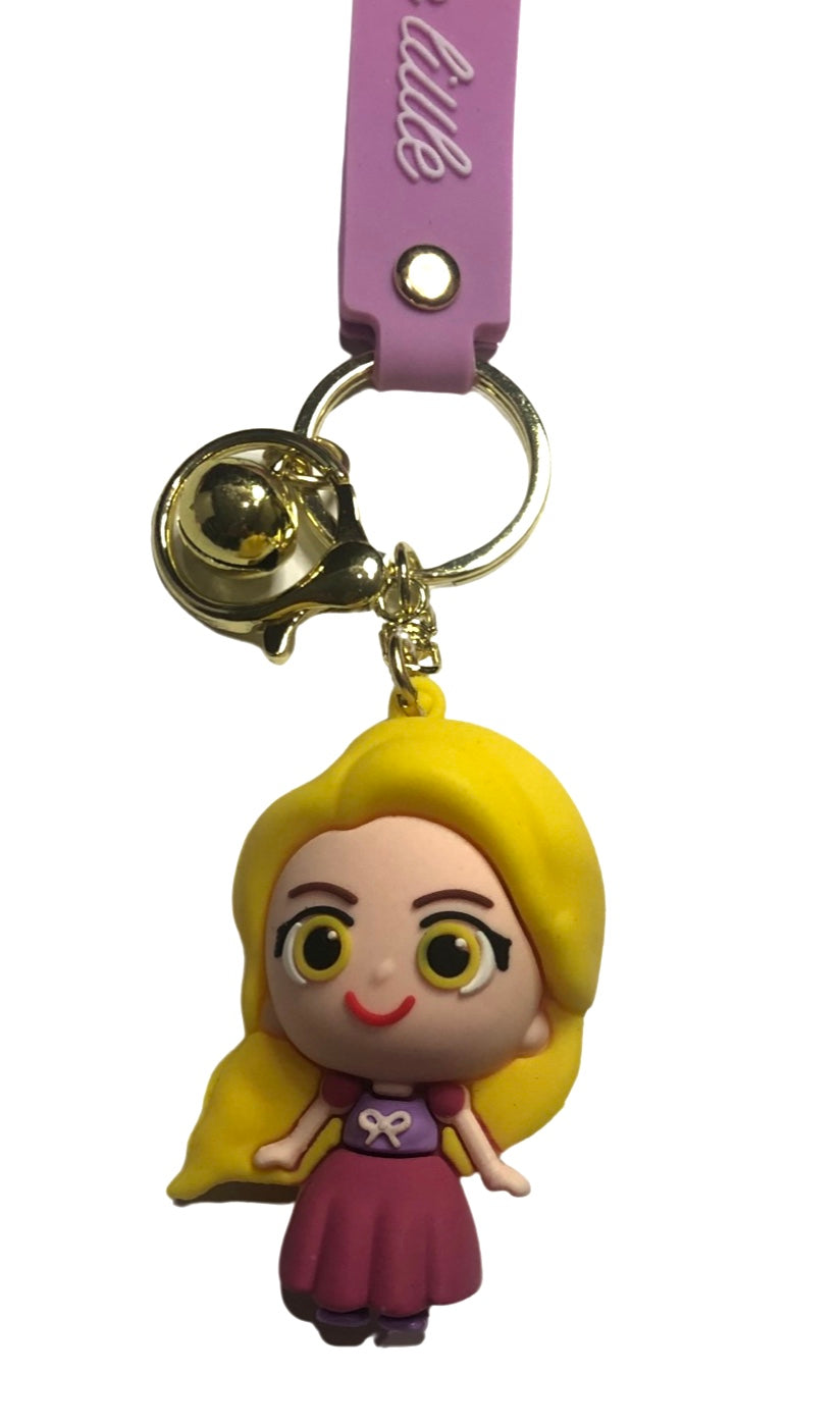 Disney Princess Rapunzel character keyring from Tangled.  Buy any 2 keyrings for $20