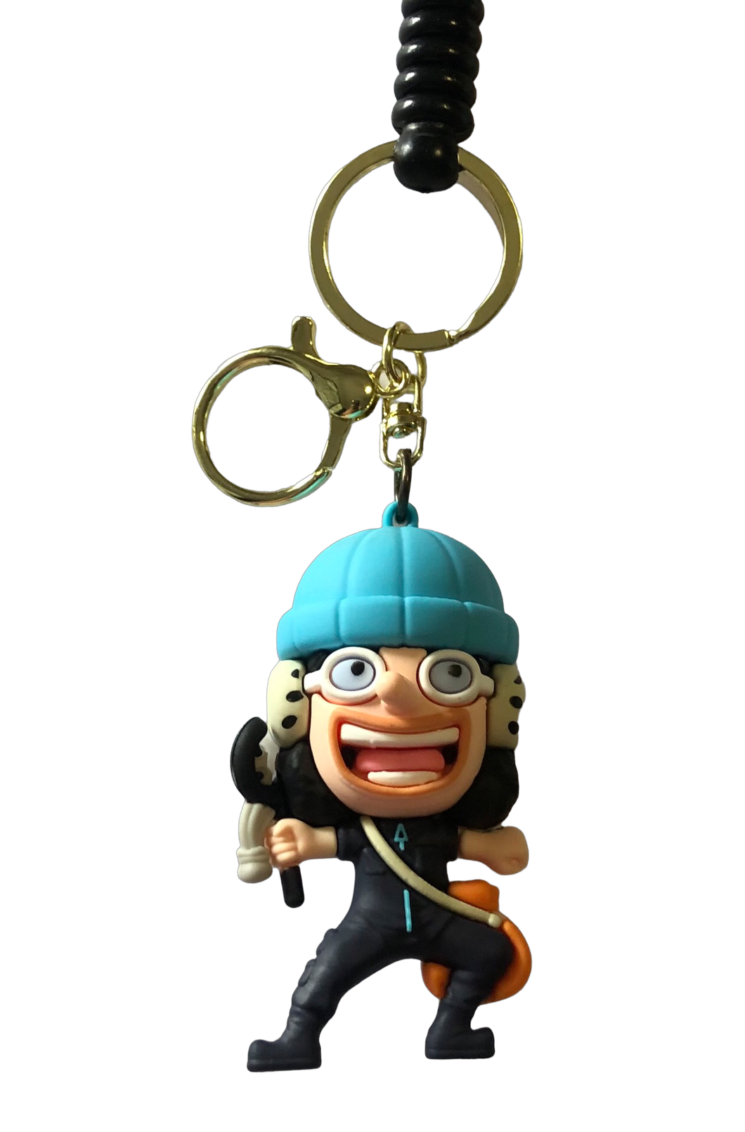 Usopp - One Piece keyring.   Buy any 2 keyrings for $20   (CK145)