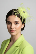 Load image into Gallery viewer, Stunning Yellow Fascinator FS200
