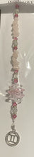 Load image into Gallery viewer, Zodiac Gemini Crystal Suncatcher decorated with Citrine gemstones CH194
