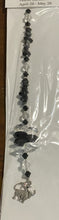 Load image into Gallery viewer, Zodiac Taurus Crystal Suncatcher decorated with rose quartz gemstones CH223
