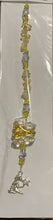Load image into Gallery viewer, Zodiac Virgo Crystal Suncatcher decorated with malachite gemstones CH218
