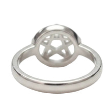 Load image into Gallery viewer, Pentagram Sterling silver ring   sizes 5, 8, 11.  (AS52)
