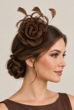 Load image into Gallery viewer, FS021 Stunning Brown fascinator

