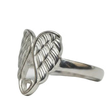 Load image into Gallery viewer, Angel wings sterling silver rings  sizes   3, 13, 14   (SS11)
