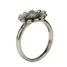 Load image into Gallery viewer, Sunflower Sterling Silver ring sizes 7, 13 (SS100)
