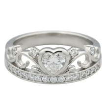 Load image into Gallery viewer, Tiara sterling silver rings  sizes 12, 13.    (AS03)
