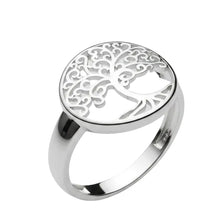 Load image into Gallery viewer, Tree of Life Sterling Silver rings   sizes  5, 6, 9, 12.     (SS10)
